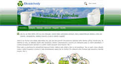 Desktop Screenshot of ekozachody.cz